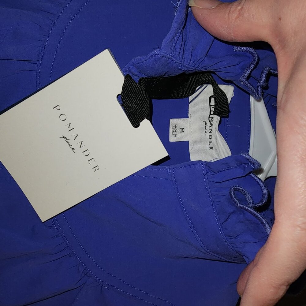 Tuckernuck Pomander Place Azure Blue Selena Maxi Dress NWT Med - Picture 8 of 8